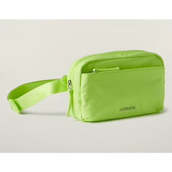 Athleta Handbags - Athleta All About Crossbody Belt Bag Aloe Green NWT